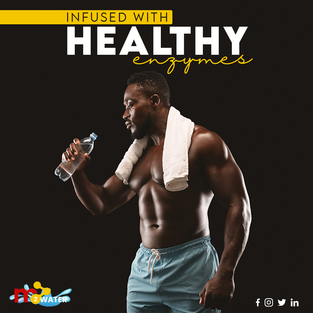 M2 Water — Infused With Healthy Enzymes social post